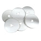 Weld Mount White Nylon 1.25" Stud Cover f/1/4" x 20 Stud - Qty. 50 - Reel Draggin' Tackle - 1
