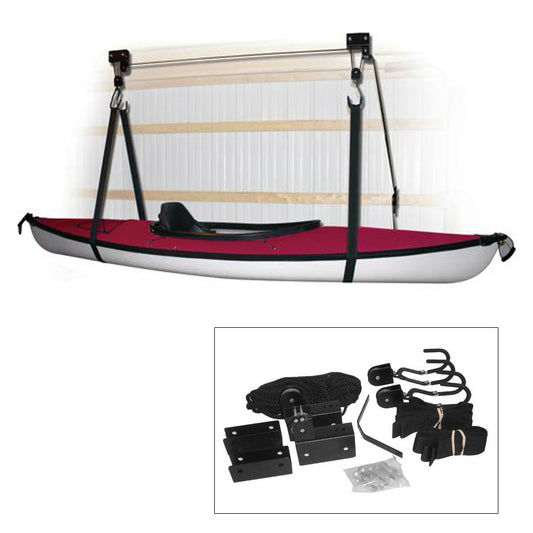 Attwood Kayak Hoist System - Black - Reel Draggin' Tackle