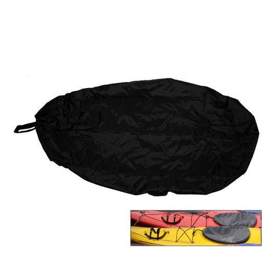 Attwood Universal Fit Kayak Cockpit Cover - Black - Reel Draggin' Tackle