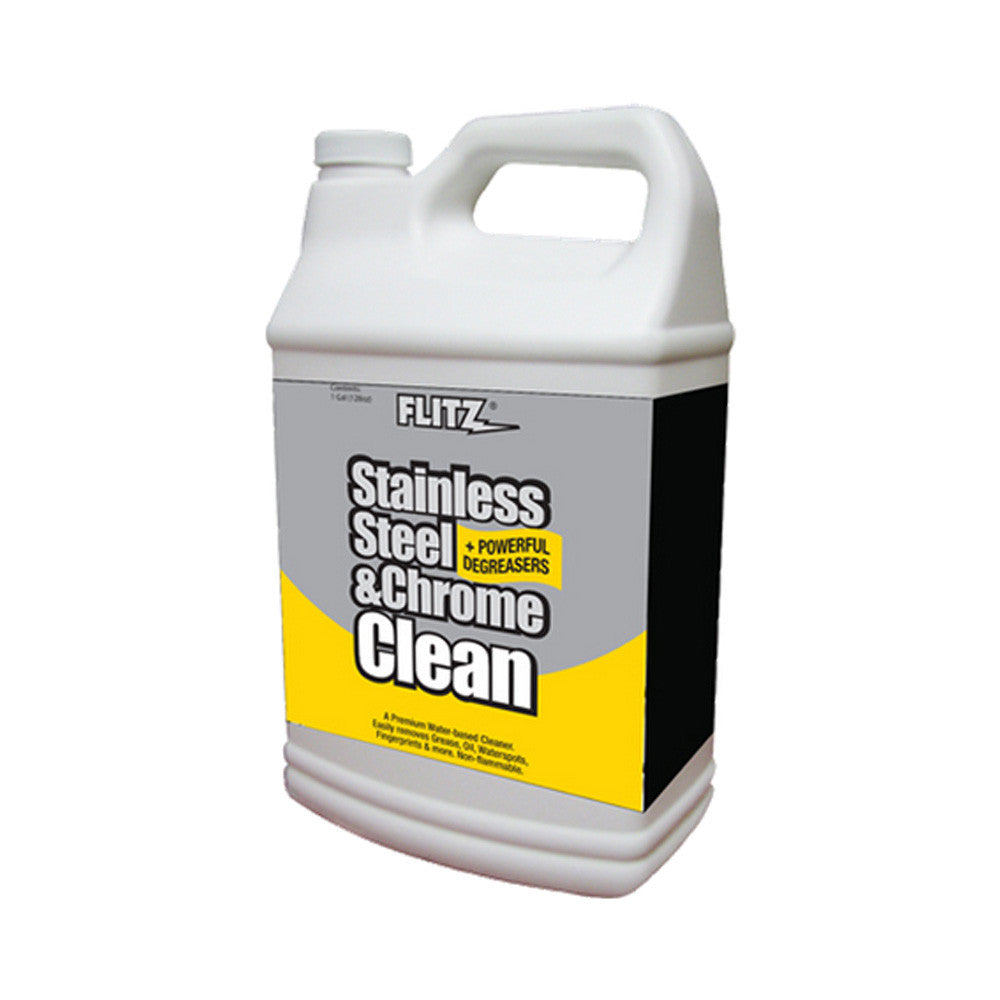 Flitz Stainless Steel & Chrome Cleaner w/Degreaser - 1 Gallon - Reel Draggin' Tackle