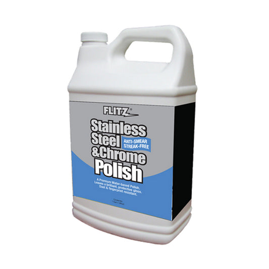 Flitz Stainless Steel & Chrome Polish - 1 Gallon - Reel Draggin' Tackle