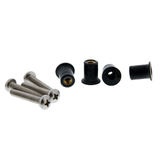 Scotty 133-4 Well Nut Mounting Kit - 4 Pack - Reel Draggin' Tackle - 1