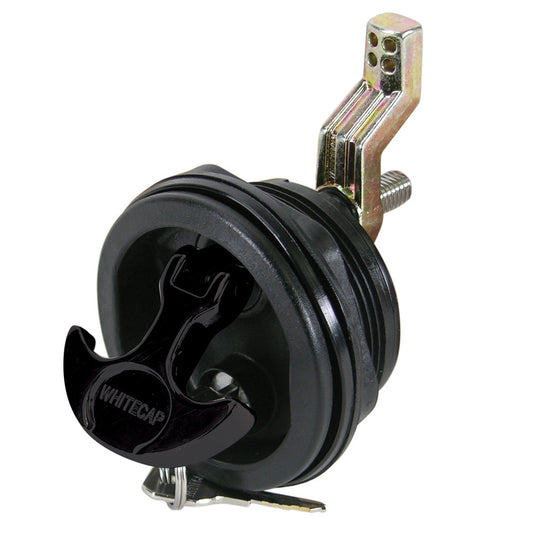 Whitecap T-Handle Latch - Nylon Black/Black - Locking - Reel Draggin' Tackle