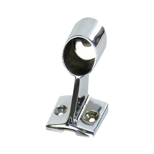 Whitecap Forward Handrail Stanchion - 316 Stainless Steel - 7/8" Tube O.D. - Reel Draggin' Tackle