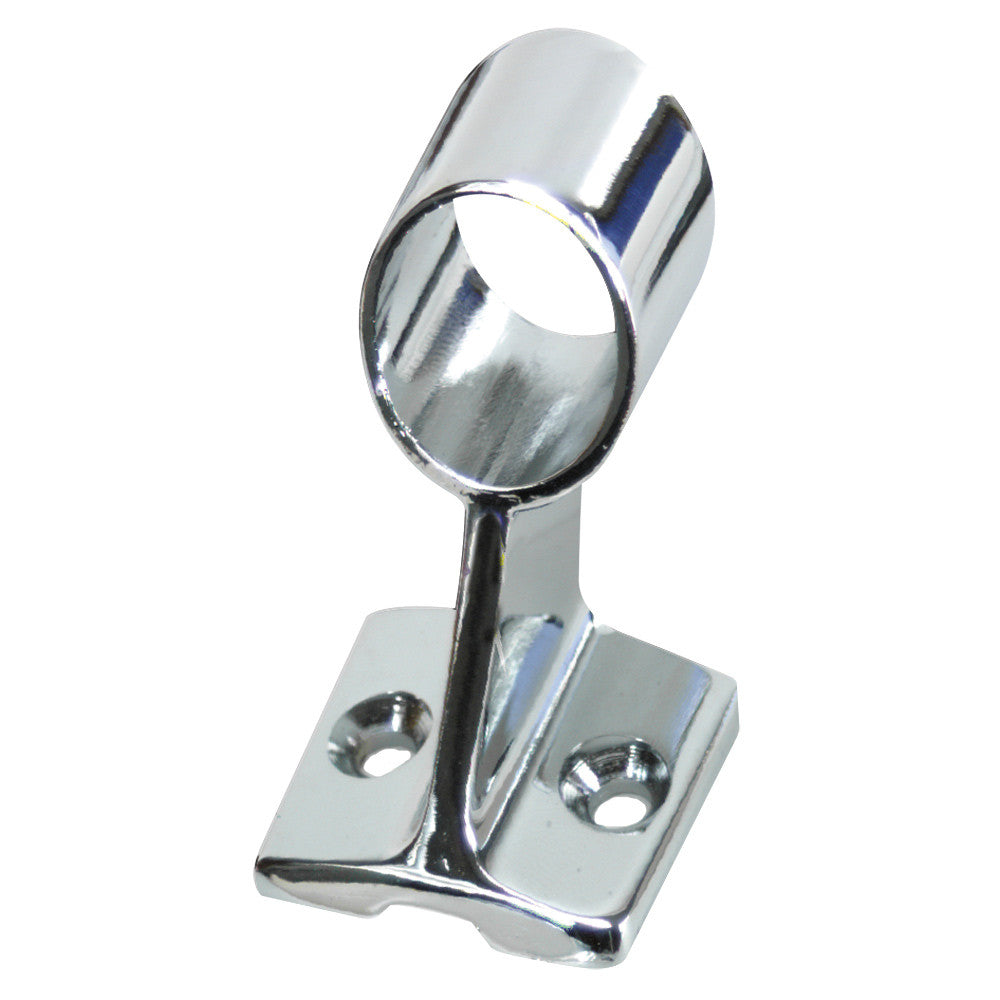 Whitecap Center Handrail Stanchion - 316 Stainless Steel - 7/8&#34; Tube O.D. - 2 #10 Fasteners - Reel Draggin' Tackle