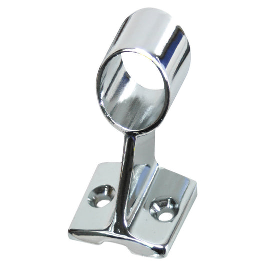 Whitecap Center Handrail Stanchion - 316 Stainless Steel - 7/8" Tube O.D. (Right) - Reel Draggin' Tackle - 1