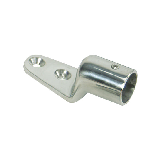 Whitecap 5-1/2° Blind Base - 316 Stainless Steel - 7/8" Tube O.D. - Reel Draggin' Tackle - 1