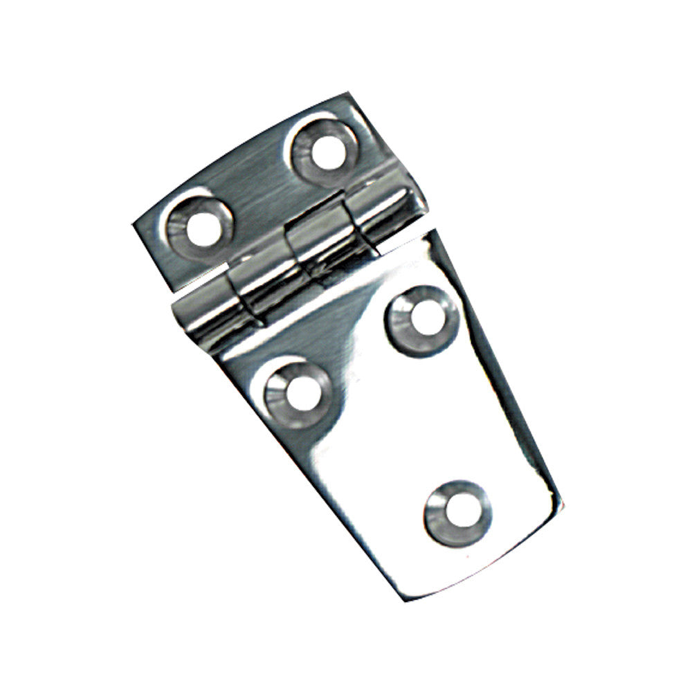 Whitecap Shortside Door Hinge - 316 Stainless Steel - 1-1/2&#34; x 2-1/4&#34; - Reel Draggin' Tackle