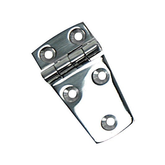 Whitecap Shortside Door Hinge - 316 Stainless Steel - 1-1/2" x 2-1/4" - Reel Draggin' Tackle