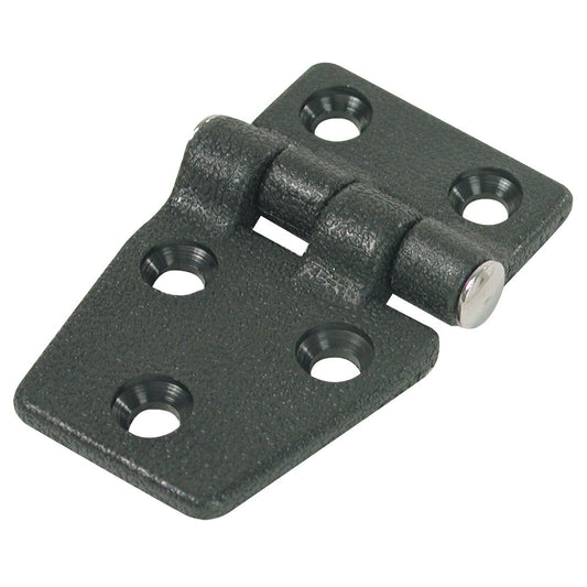 Whitecap Shortside Door Hinge - Black Nylon - 1-3/8" x 2-1/4" - Reel Draggin' Tackle