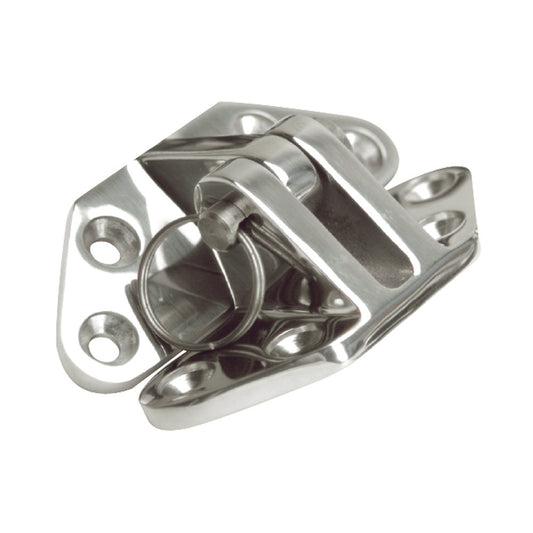 Whitecap Angled Base Hatch Hinge - 316 Stainless Steel - 3" x 2-1/2" - Reel Draggin' Tackle