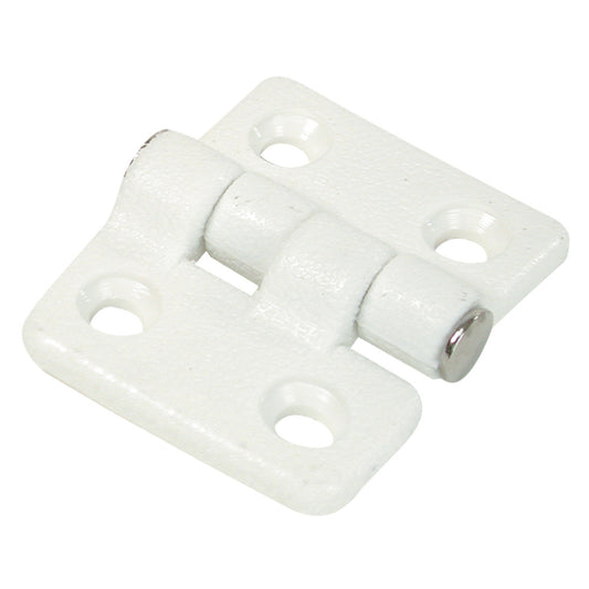 Whitecap Butt Hinge - White Nylon - 1-1/2" x 1-3/8" - Reel Draggin' Tackle