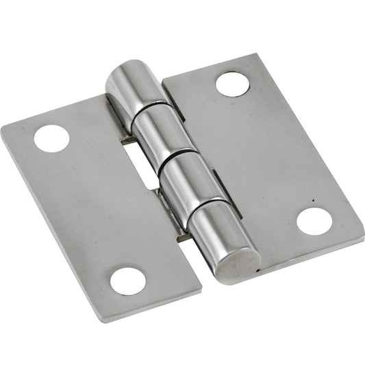 Whitecap Butt Hinge Reversed - 304 Stainless Steel - 2" x 2" - Reel Draggin' Tackle