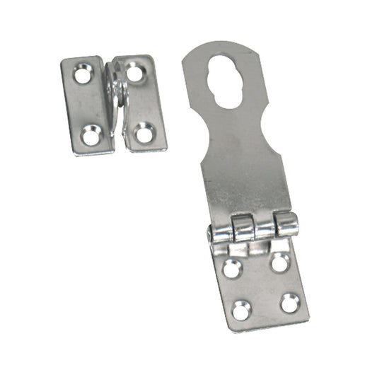 Whitecap Swivel Safety Hasp - 304 Stainless Steel - 3" x 1-1/4" - Reel Draggin' Tackle
