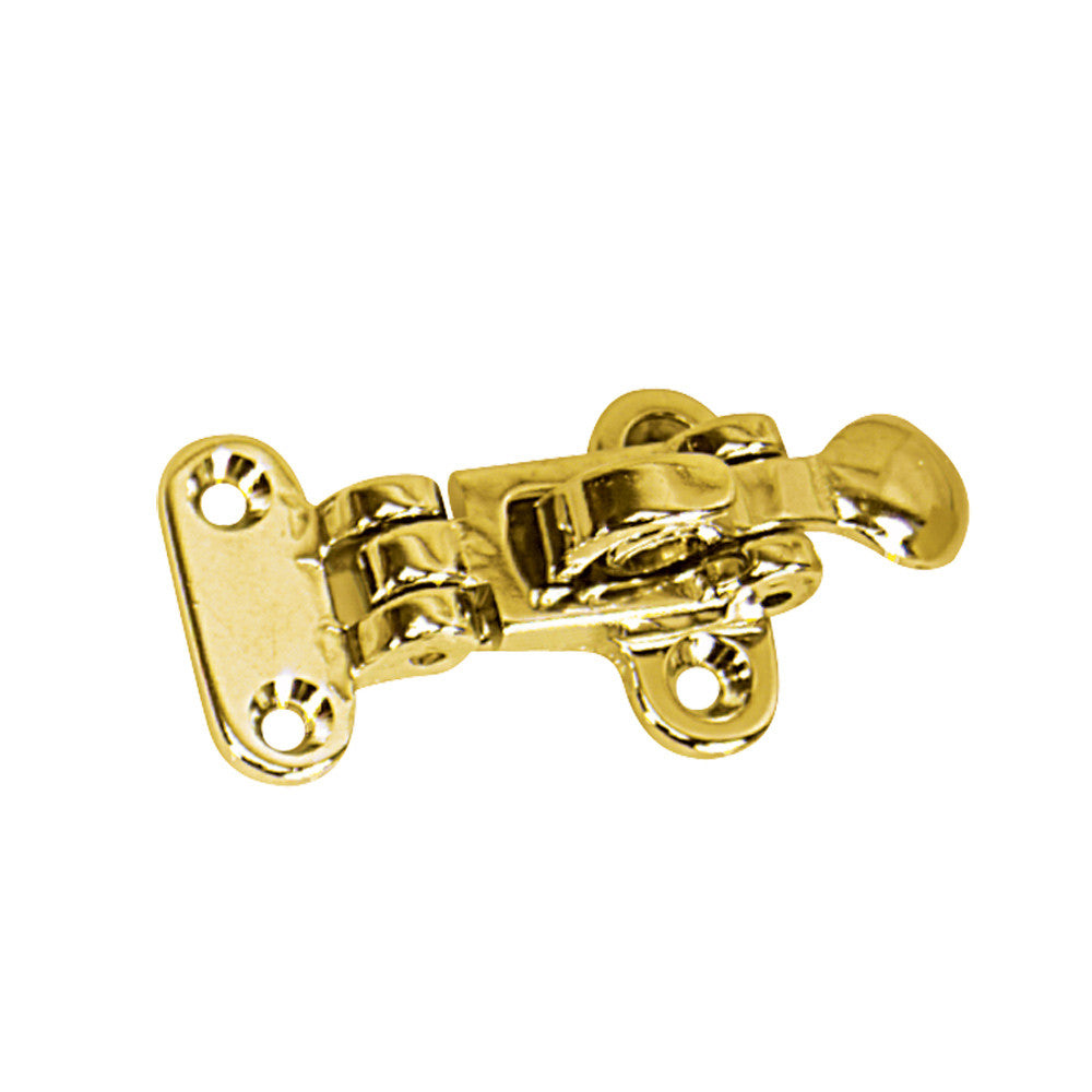 Whitecap Anti-Rattle Hold Down - Polished Brass - Reel Draggin' Tackle