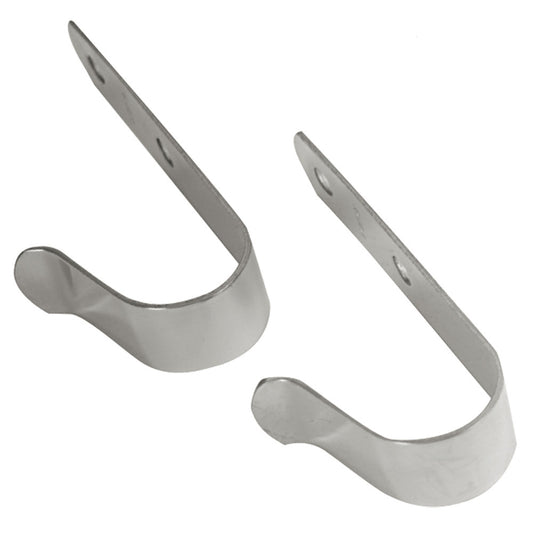 Whitecap Boat Hook Holder - 304 Stainless Steel - 4-1/4" x 1" - Pair - Reel Draggin' Tackle
