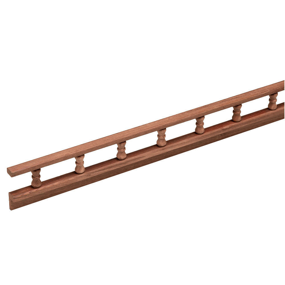 Whitecap Teak L-Type Pin Rail - 5' - Reel Draggin' Tackle