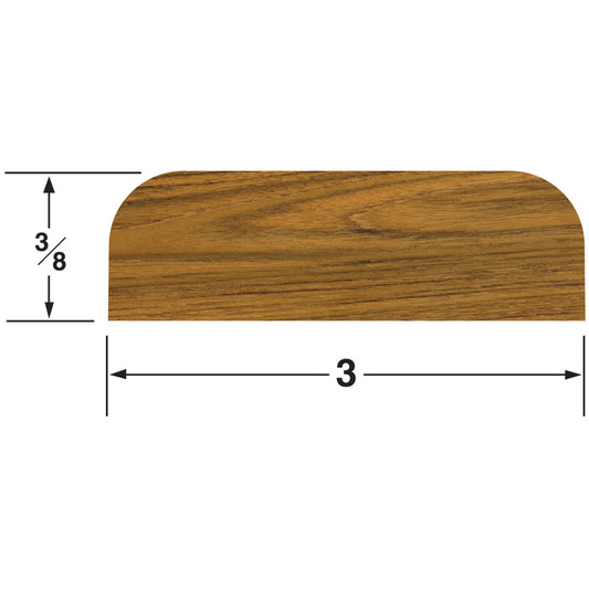 Whitecap Teak Batten - 3"W - Reel Draggin' Tackle - 1