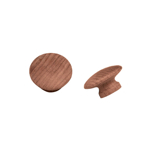 Whitecap Teak Round Drawer Knob - 2" - 2 Pack - Reel Draggin' Tackle