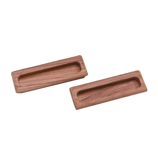 Whitecap Teak Large Rectangular Drawer Pull - 4-1/2"L - 2 Pack - Reel Draggin' Tackle