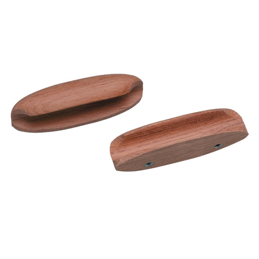 Whitecap Teak Oval Drawer Pull - 4"L - 2 Pack - Reel Draggin' Tackle