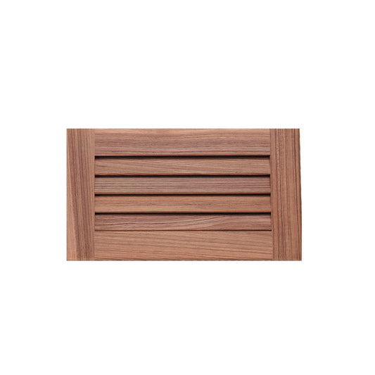 Whitecap Teak Louvered Insert - 6-3/8" x 11-3/16" x 3/4" - Reel Draggin' Tackle