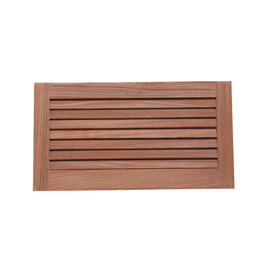 Whitecap Teak Louvered Insert - 9-3/8" x 18" x 3/4" - Reel Draggin' Tackle