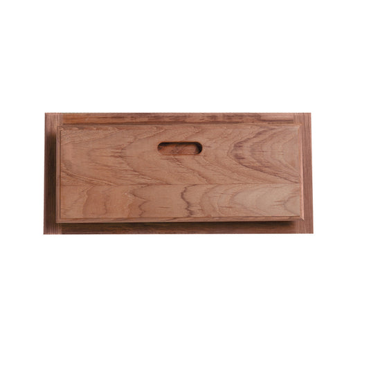 Whitecap Teak Drawer/Door Front & Frame - 18"W x 8"H - Reel Draggin' Tackle