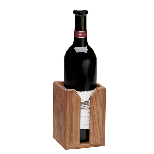 Whitecap Teak Wine Bottle Rack - Reel Draggin' Tackle