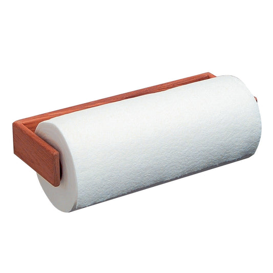 Whitecap Teak Wall-Mount Paper Towel Holder - Reel Draggin' Tackle