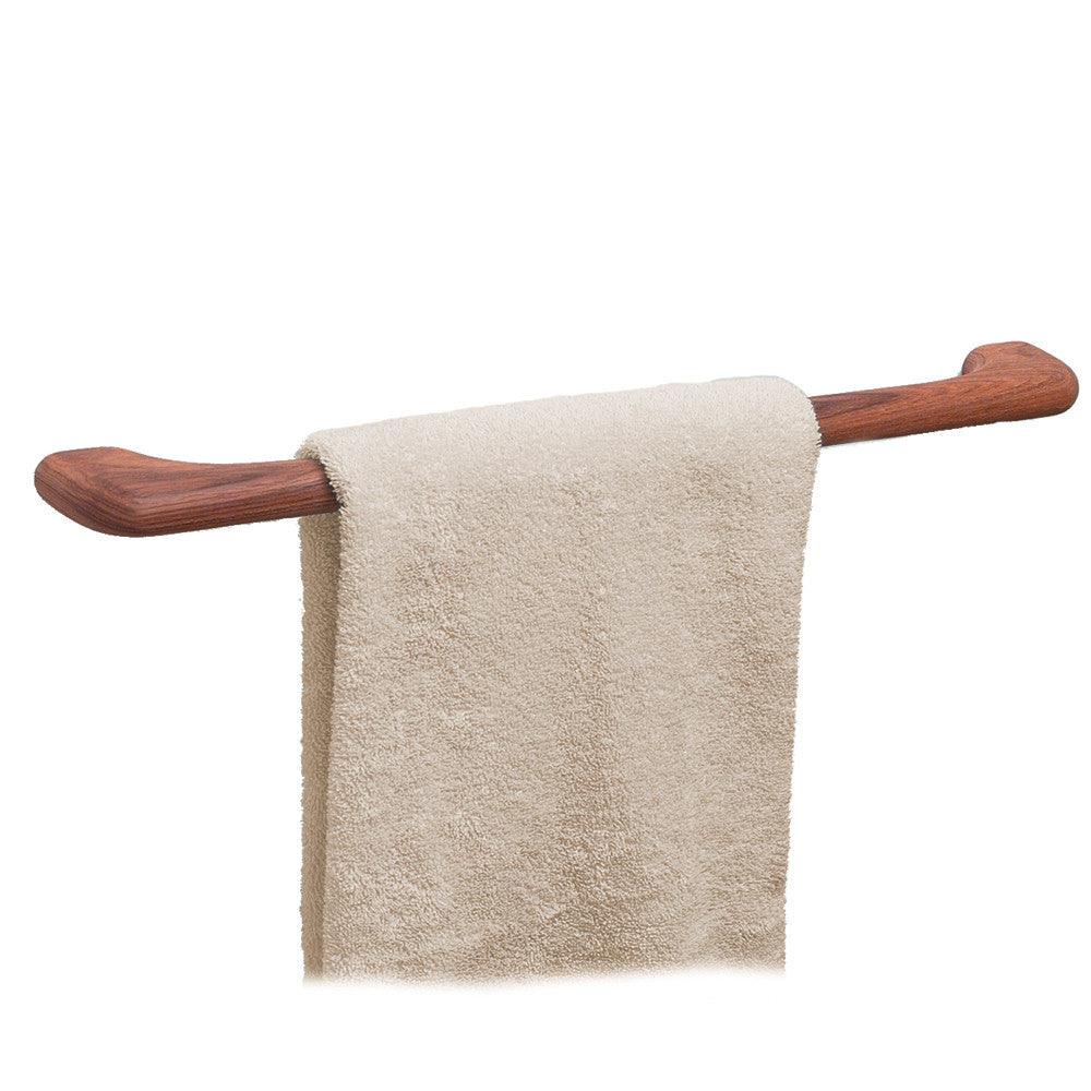 Whitecap Teak Towel Bar - 14&#34; - Reel Draggin' Tackle