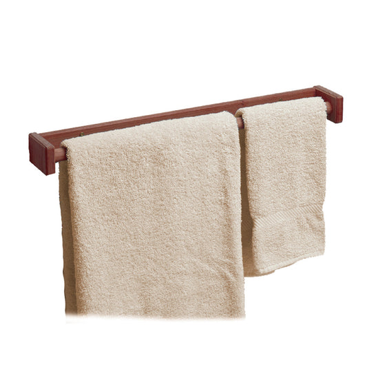 Whitecap Teak Long Towel Rack - 22" - Reel Draggin' Tackle