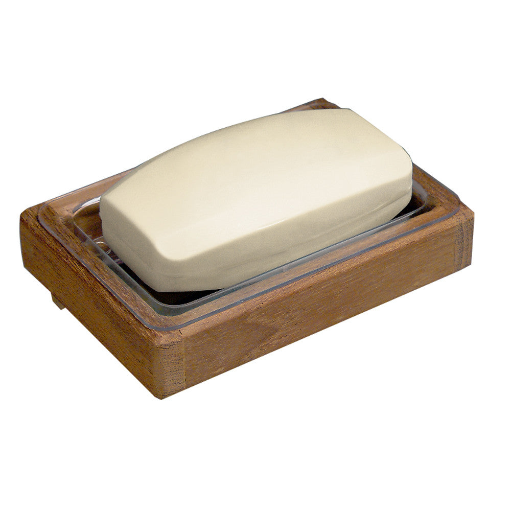 Whitecap Teak Soap Dish - Reel Draggin' Tackle