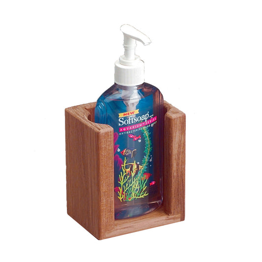 Whitecap Teak Liquid Soap Holder - Reel Draggin' Tackle