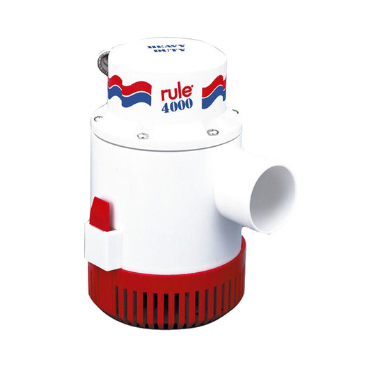 Rule 4000 Non-Automatic Bilge Pump - 24V - Reel Draggin' Tackle