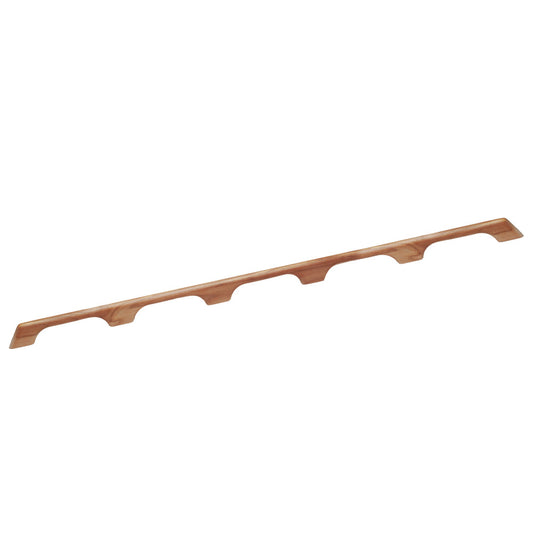 Whitecap Teak Handrail - 5 Loops - 53"L - Reel Draggin' Tackle