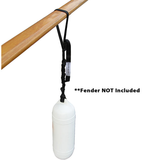 Davis Shockles FenderFriend - Twin Eye - Black - Reel Draggin' Tackle