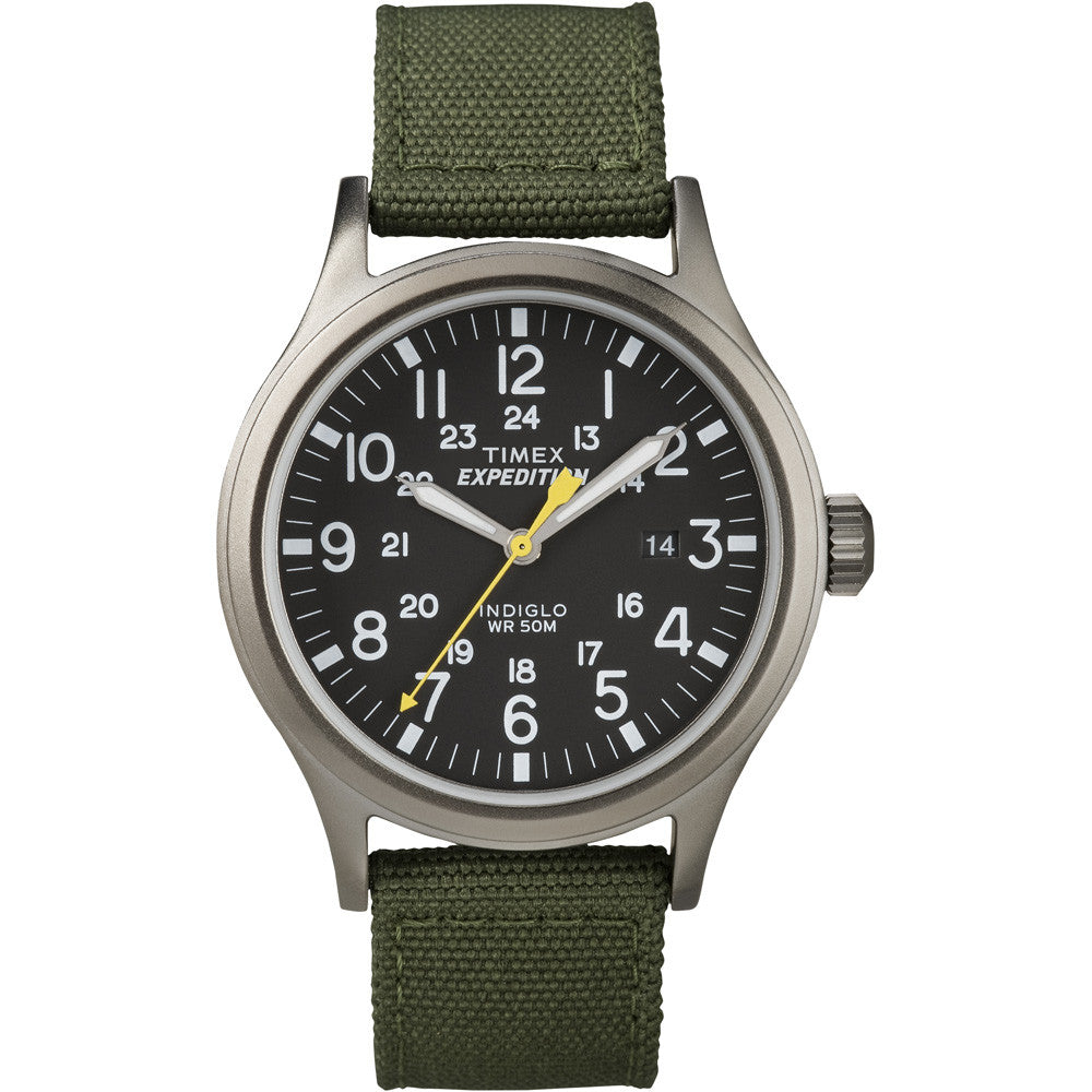 Timex Expedition Scout Metal Watch - Green/Black - Reel Draggin' Tackle