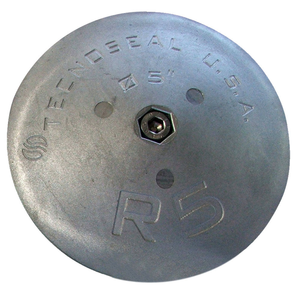 Tecnoseal R5MG Rudder Anode - Magnesium - 5" Diameter - Reel Draggin' Tackle