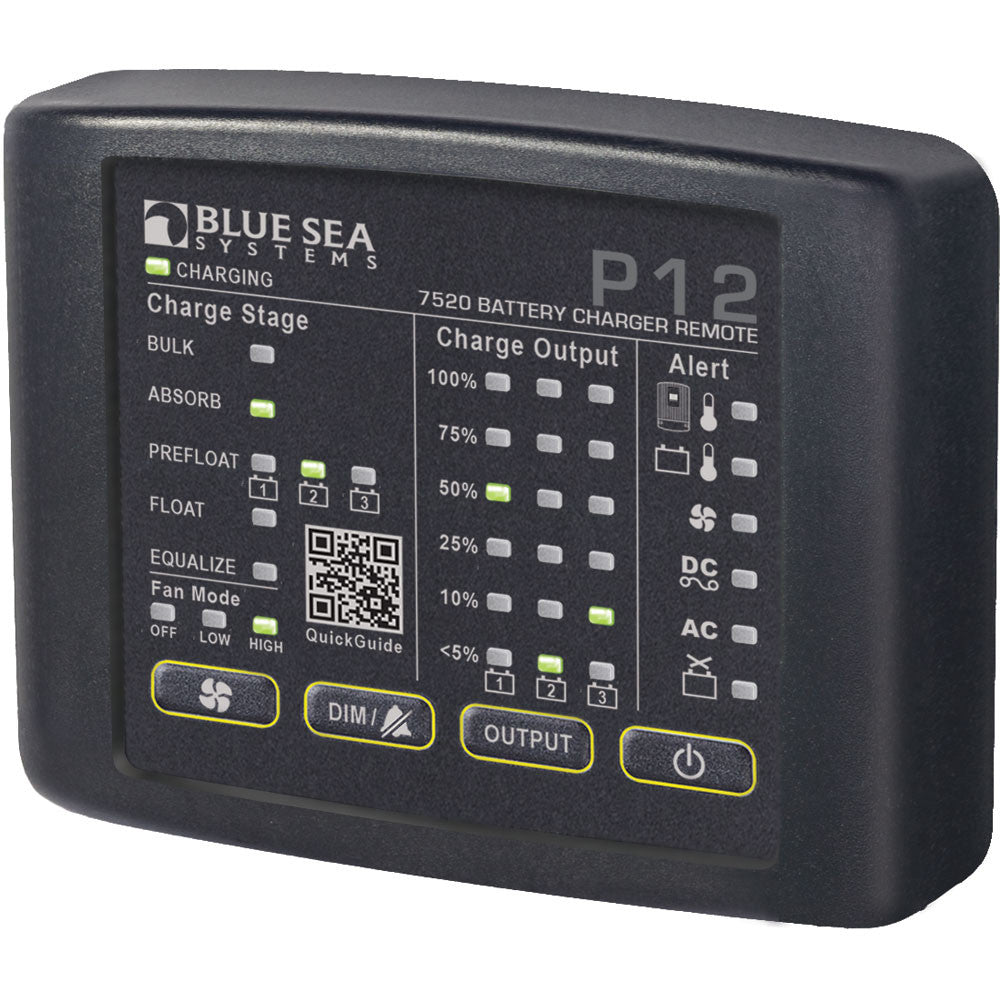 Blue Sea 7520 P12 LED Remote f/Battery Chargers - Reel Draggin' Tackle