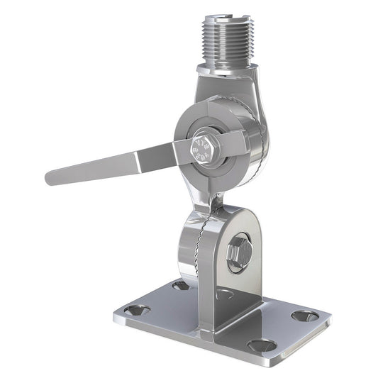 Shakespeare 4187 Stainless Steel Ratchet Mount In A Box - Reel Draggin' Tackle