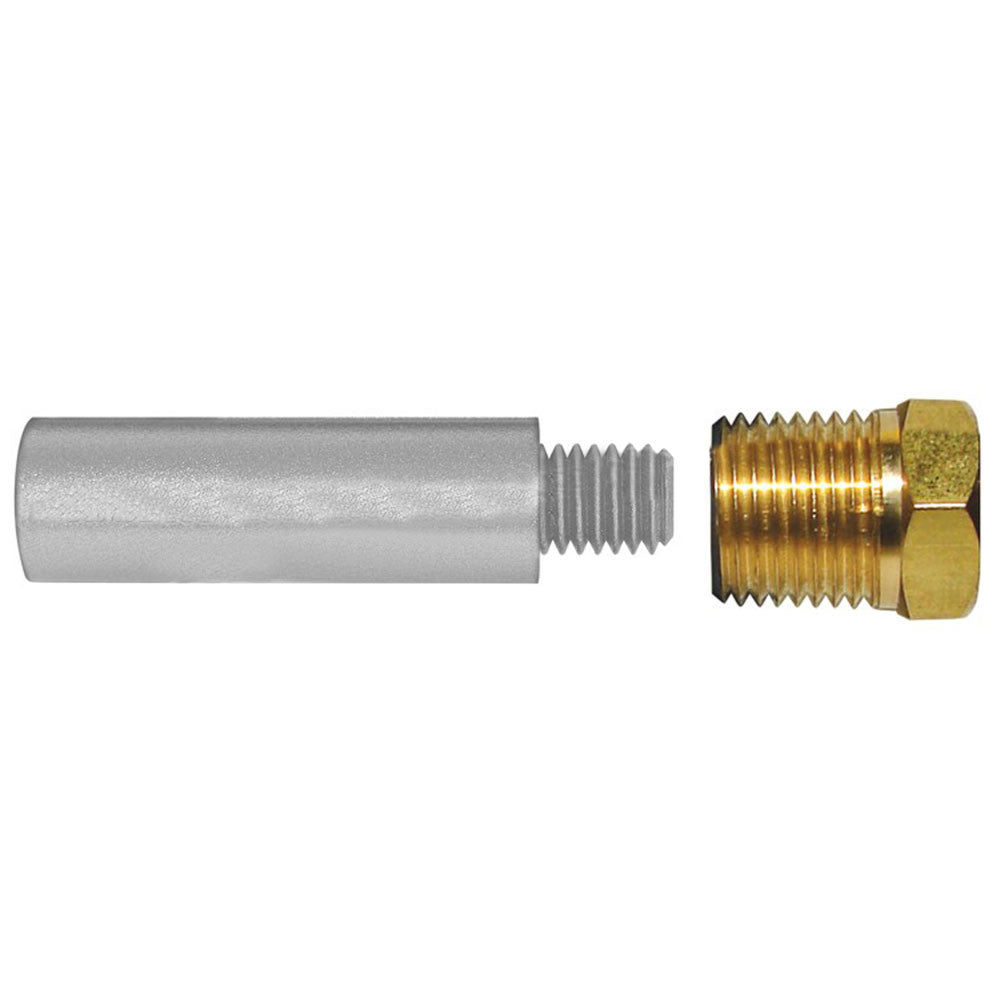 Tecnoseal E0 Pencil Zinc w/Brass Cap - Reel Draggin' Tackle