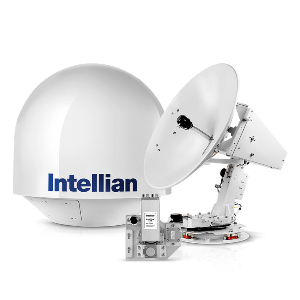 Intellian T80W Global System w/32.7&#34; Reflector & WorldView LNB - Reel Draggin' Tackle