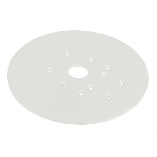 Edson Vision Series Universal Mounting Plate - 10-5/8" Diameter w/No Holes - Reel Draggin' Tackle