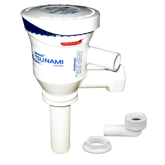 Attwood Tsunami T800 Dual Outlet Aerator Pump - 12V - Reel Draggin' Tackle