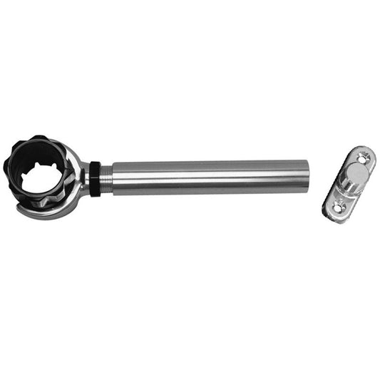 Rupp Threaded Antenna Support w/6" Pipe Mount & 1.5" Collar - Reel Draggin' Tackle