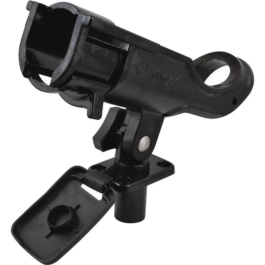 Attwood Heavy Duty Adjustable Rod Holder w/Flush Mount - Reel Draggin' Tackle