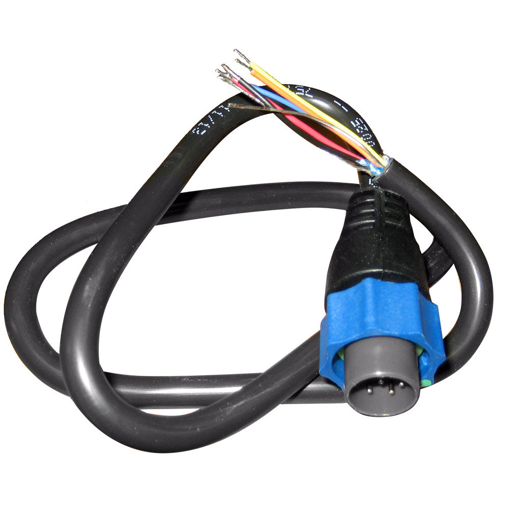 Lowrance Adapter Cable 7-Pin Blue to Bare Wires - Reel Draggin' Tackle