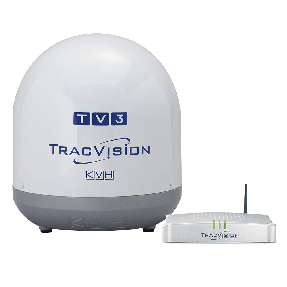 KVH TracVision TV3 - Linear Universal Single & Sky Mexico Configuration - Reel Draggin' Tackle