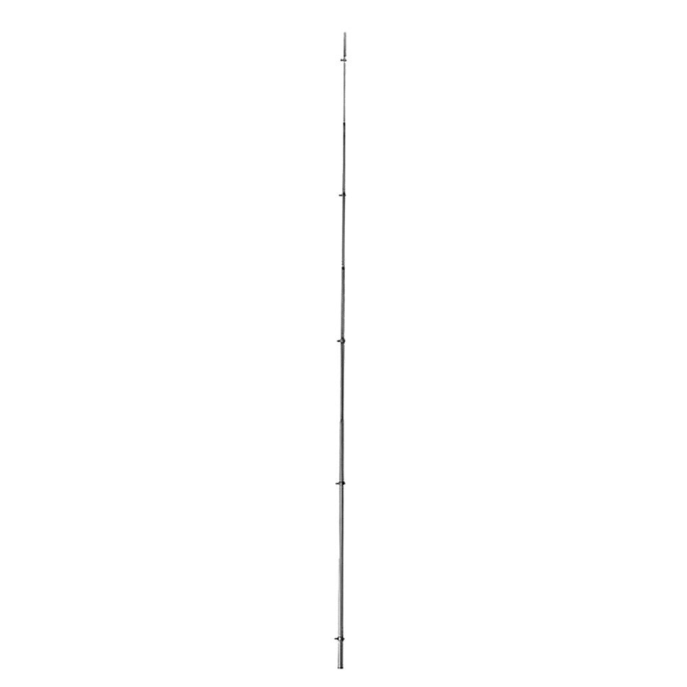 Rupp Center Rigger Pole - Aluminum/Silver -  15' - Reel Draggin' Tackle